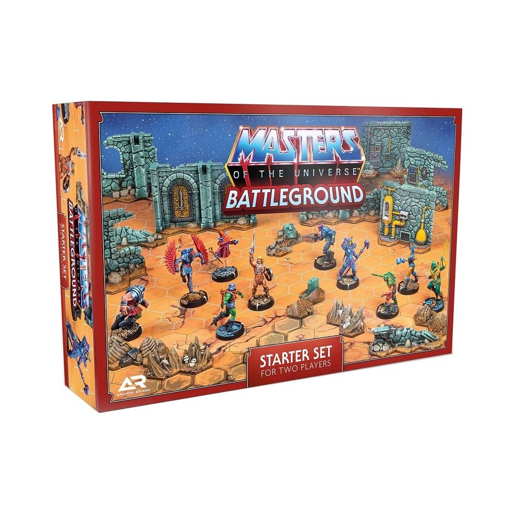 MASTERS OF THE UNIVERSE BATTLEGROUND STARTER SET GIOCO DA TAVOLO INGLESE ARCHON STUDIO