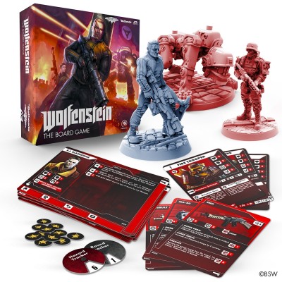 WOLFENSTEIN THE BOARD GAME GIOCO DA TAVOLO VERSIONE INGLESE ARCHON STUDIO