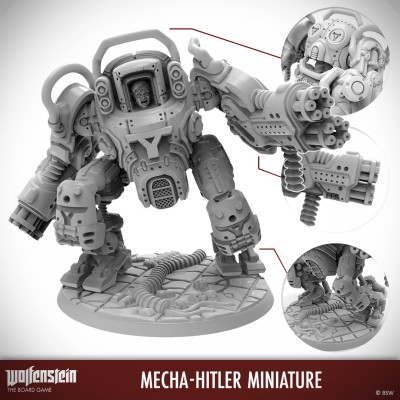 WOLFENSTEIN THE BOARD GAME GIOCO DA TAVOLO VERSIONE INGLESE ARCHON STUDIO