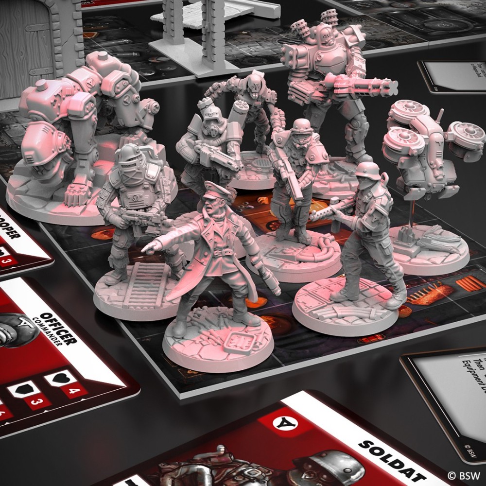 WOLFENSTEIN THE BOARD GAME GIOCO DA TAVOLO VERSIONE INGLESE ARCHON STUDIO