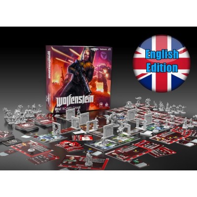 WOLFENSTEIN THE BOARD GAME GIOCO DA TAVOLO VERSIONE INGLESE ARCHON STUDIO