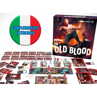 WOLFENSTEIN THE OLD BLOOD ESPANSIONE GIOCO DA TAVOLO ITALIANO ARCHON STUDIO
