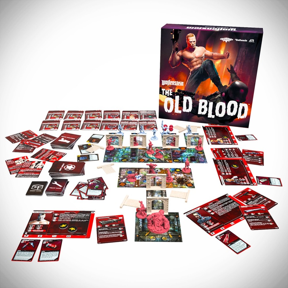 ARCHON STUDIO WOLFENSTEIN THE OLD BLOOD EXPANSION SET ITALIAN VERSION