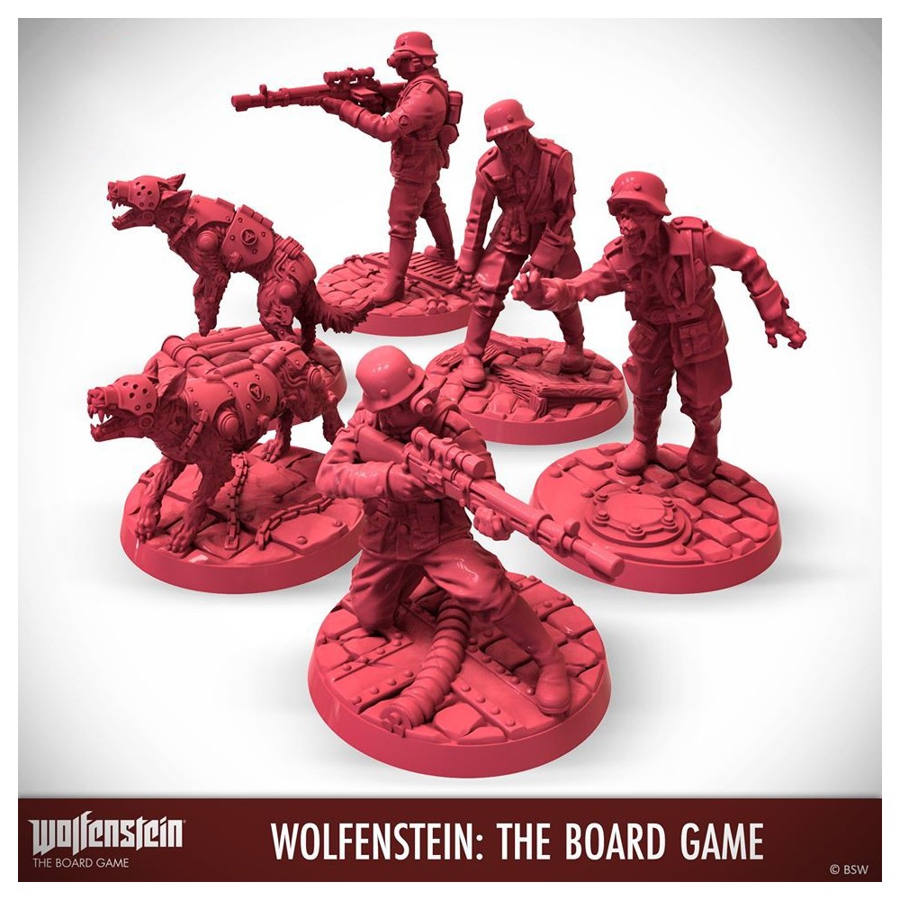 ARCHON STUDIO WOLFENSTEIN THE OLD BLOOD EXPANSION SET ITALIAN VERSION