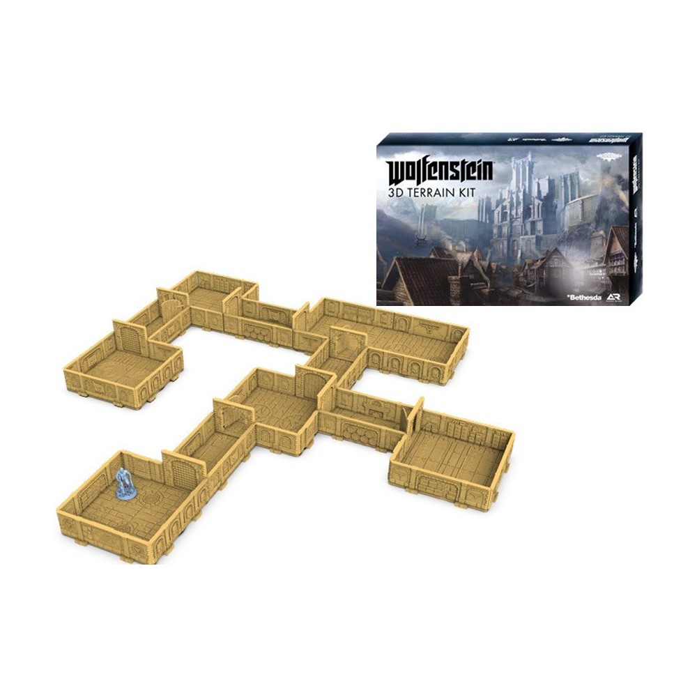 ARCHON STUDIO WOLFENSTEIN THE BOARD GAME 3D TERRAIN KIT