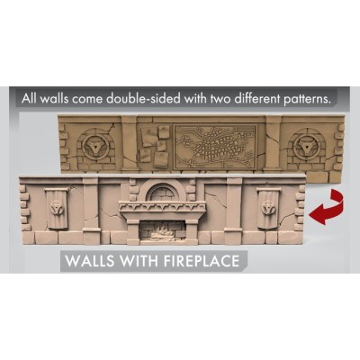 ARCHON STUDIO WOLFENSTEIN THE BOARD GAME 3D TERRAIN KIT