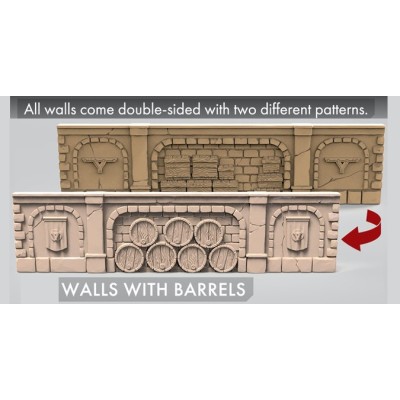 ARCHON STUDIO WOLFENSTEIN THE BOARD GAME 3D TERRAIN KIT