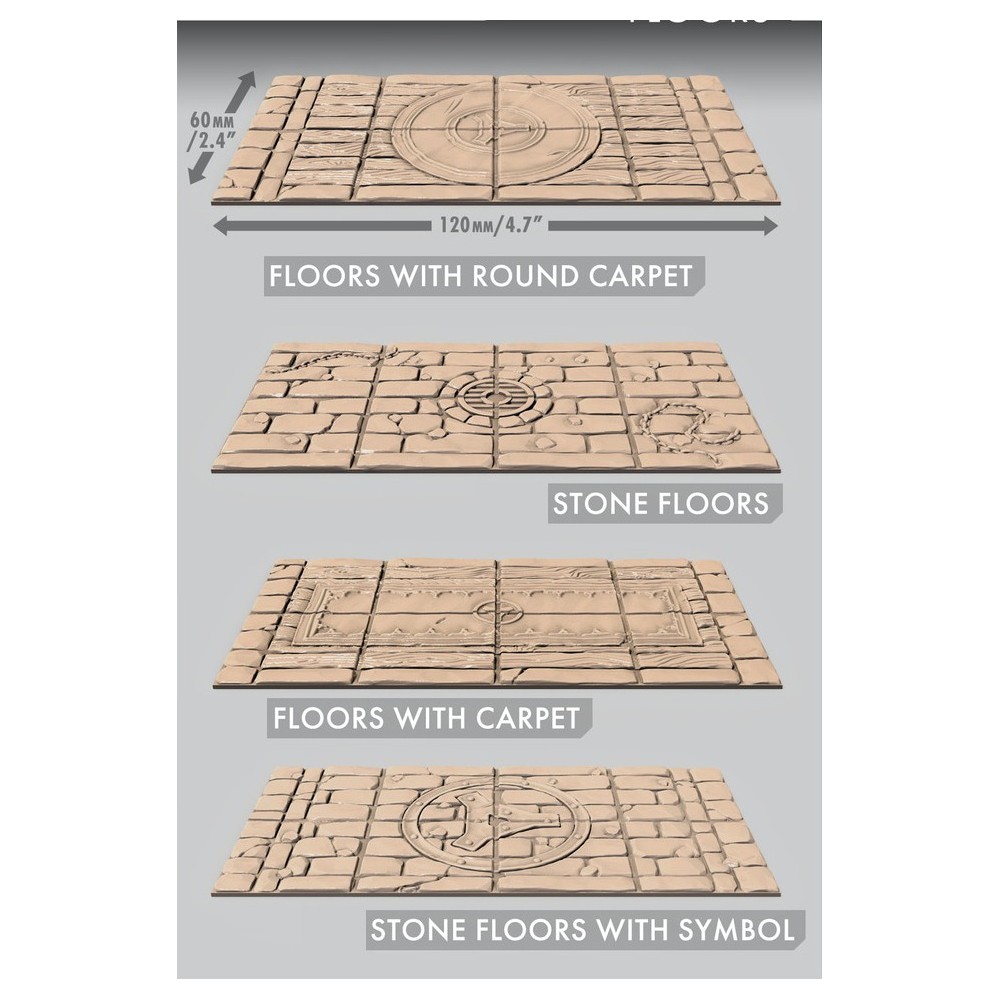 ARCHON STUDIO WOLFENSTEIN THE BOARD GAME 3D TERRAIN KIT