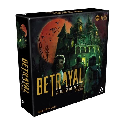 AVALON HILL BETRAYAL AT HOUSE ON THE HILL - ITALIAN BOARD GAME
