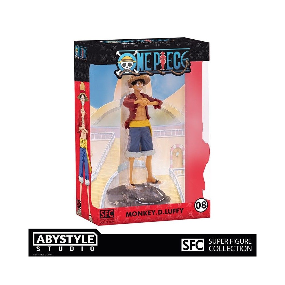 ONE PIECE MONKEY D. LUFFY SUPER FIGURE COLLECTION STATUA ABYSTYLE