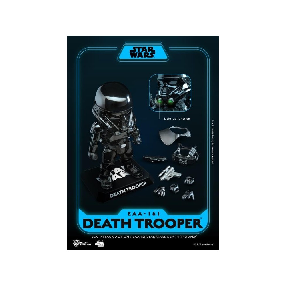 BEAST KINGDOM SOLO A STAR WARS STORY DEATH TROOPER EGG ATTACK ACTION FIGURE