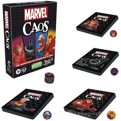 MARVEL CAOS - GIOCO DA TAVOLO IN ITALIANO HASBRO