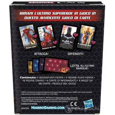 MARVEL CAOS - GIOCO DA TAVOLO IN ITALIANO HASBRO