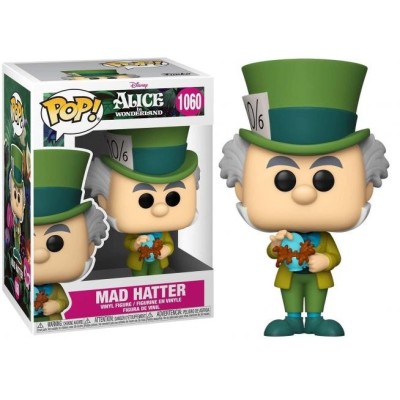 FUNKO FUNKO POP! ALICE IN WONDERLAND MAD HATTER BOBBLE HEAD FIGURE