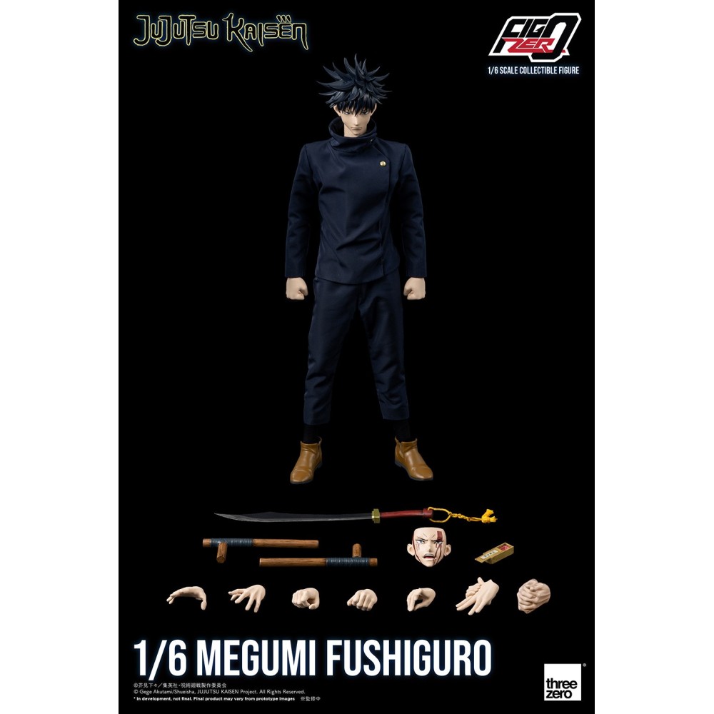 THREEZERO JUJUTSU KAISEN MEGUMI FUSHIGURO 1/6 SCALE ACTION FIGURE