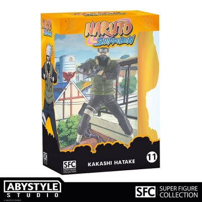 NARUTO SHIPPUDEN KAKASHI HATAKE SUPER COLLETION FIGURE STATUA ABYSTYLE