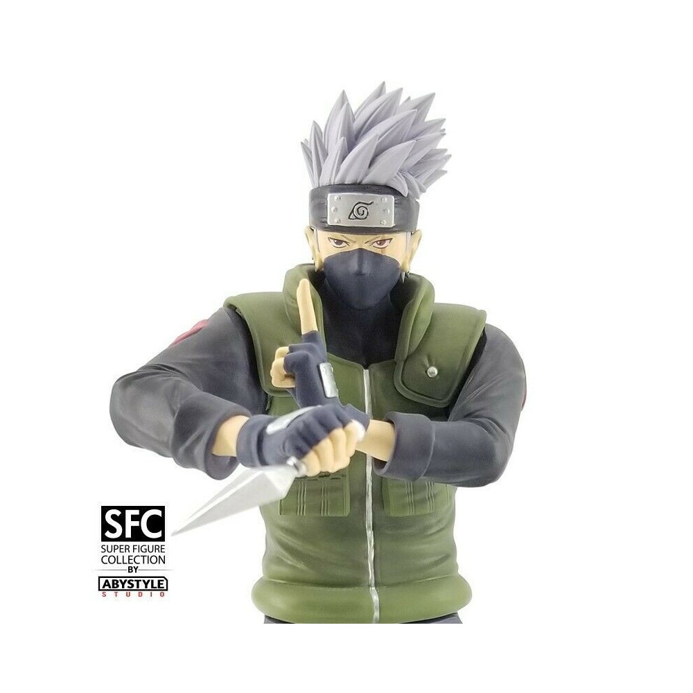 ABYSTYLE NARUTO SHIPPUDEN KAKASHI HATAKE SUPER COLLETION FIGURE STATUE