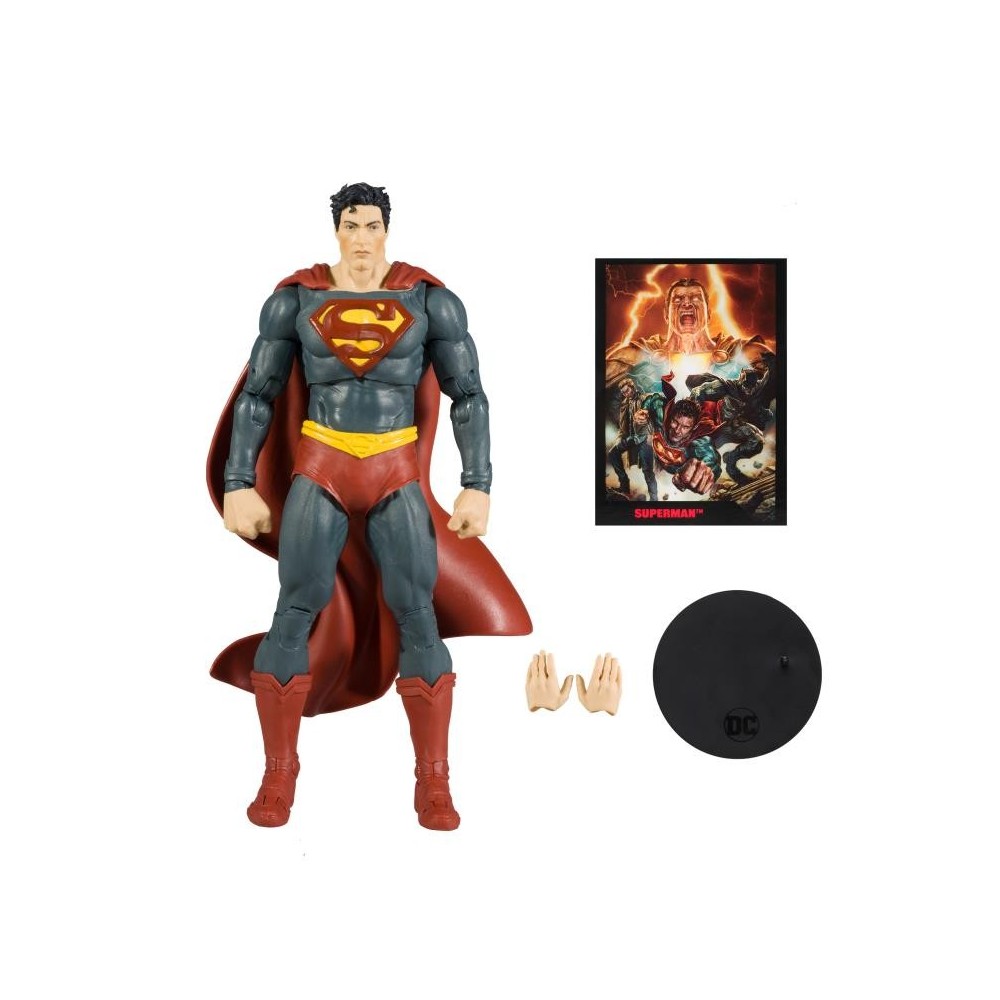 MC FARLANE DC BLACK ADAM PAGE PUNCHERS SUPERMAN ACTION FIGURE