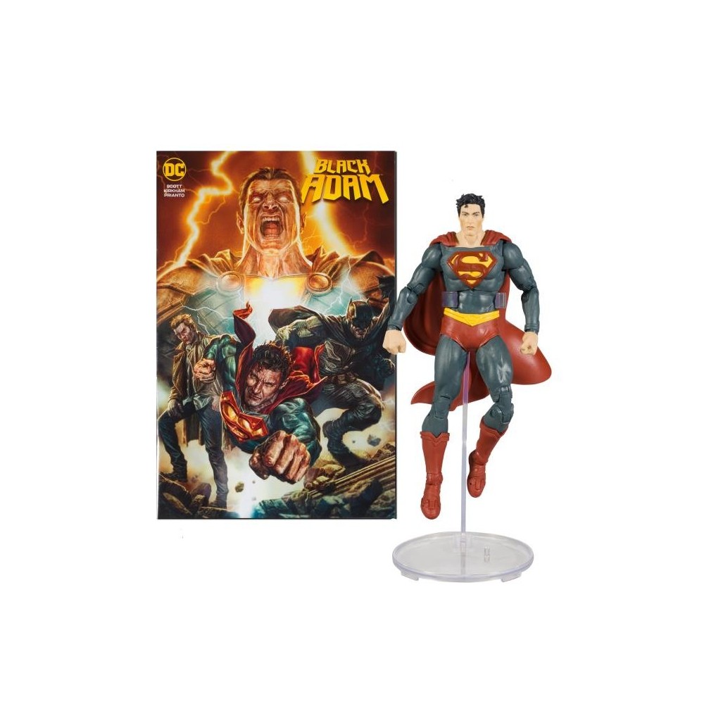 MC FARLANE DC BLACK ADAM PAGE PUNCHERS SUPERMAN ACTION FIGURE