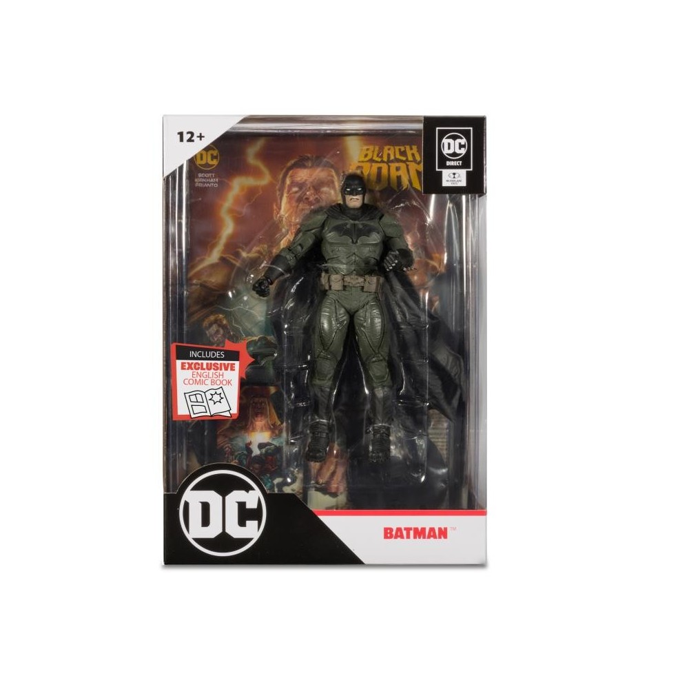 MC FARLANE DC BLACK ADAM PAGE PUNCHERS BATMAN ACTION FIGURE