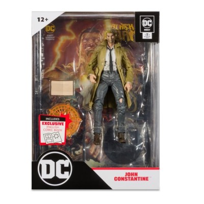 MC FARLANE DC BLACK ADAM PAGE PUNCHERS JOHN CONSTANTINE ACTION FIGURE