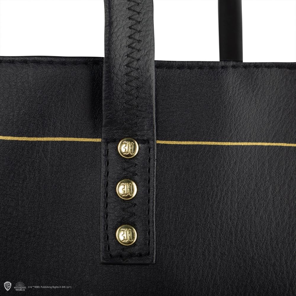 CINEREPLICAS HARRY POTTER HOGWARTS BLACK HANDBAG