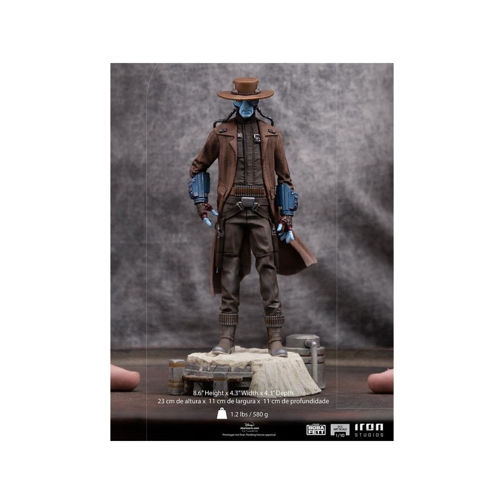 IRON STUDIOS STAR WARS THE BOOK OF BOBA FETT CAD BANE BDS ART SCALE 1/10 STATUE FIGURE