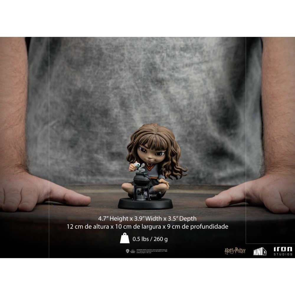 HARRY POTTER HERMIONE WITH POLYJUICE MINICO FIGURE STATUA IRON STUDIOS