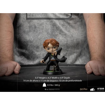 HARRY POTTER RON WITH BROKEN WAND MINICO FIGURE STATUA IRON STUDIOS