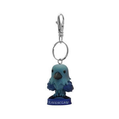 HARRY POTTER RAVENCLAW CHIBI KEYCHAIN PORTACHIAVI CORVONERO FIGURE PLASTOY