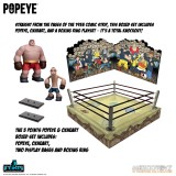 POPEYE 5 POINTS POPEYE AND OXHEART BOX SET ACTION FIGURE MEZCO TOYS