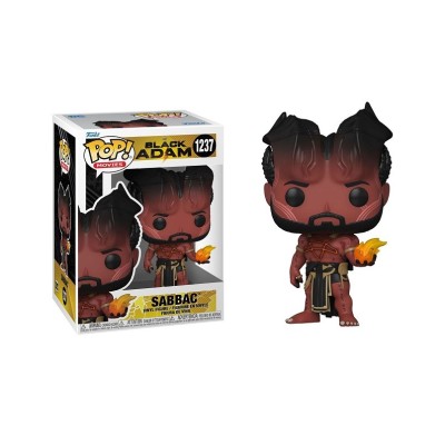 FUNKO POP! BLACK ADAM SABBAC BOBBLE HEAD KNOCKER FIGURE FUNKO