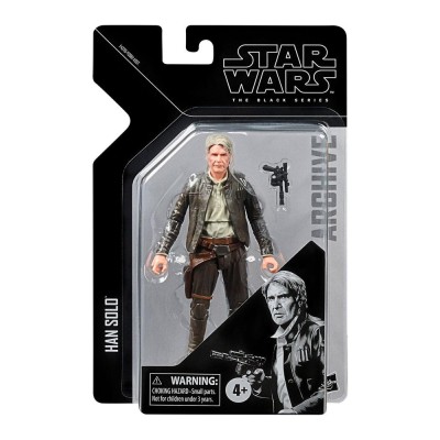 STAR WARS THE BLACK SERIES HAN SOLO ACTION FIGURE HASBRO