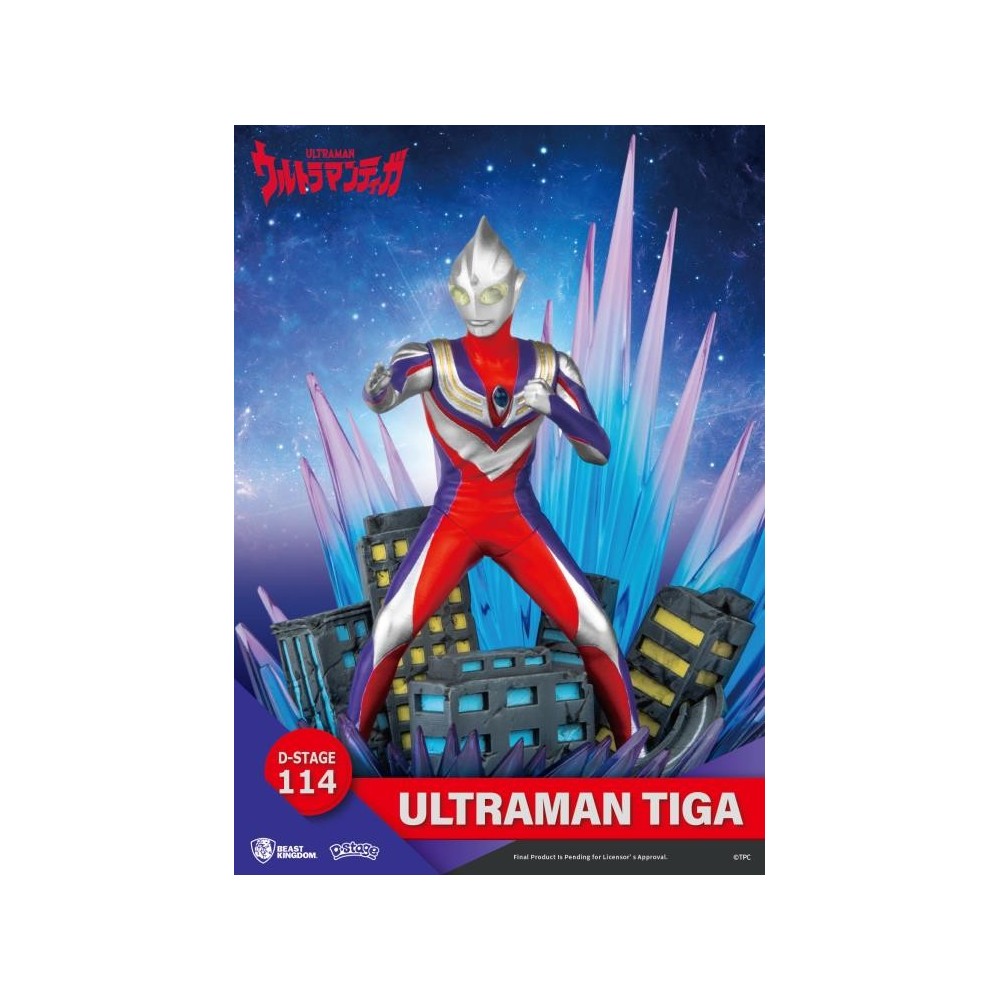 D-STAGE ULTRAMAN TIGA STATUA FIGURE DIORAMA BEAST KINGDOM