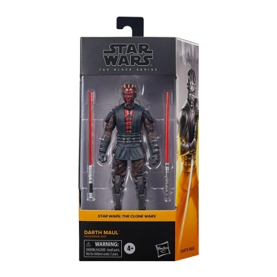 STAR WARS THE BLACK SERIES THE CLONE WARS DARTH MAUL ACTION FIGURE HASBRO