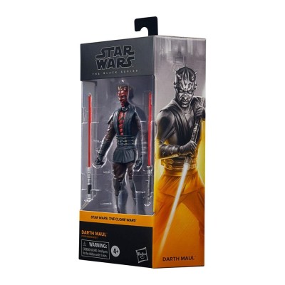 STAR WARS THE BLACK SERIES THE CLONE WARS DARTH MAUL ACTION FIGURE HASBRO