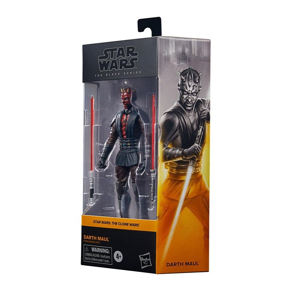 STAR WARS THE BLACK SERIES THE CLONE WARS DARTH MAUL ACTION FIGURE HASBRO