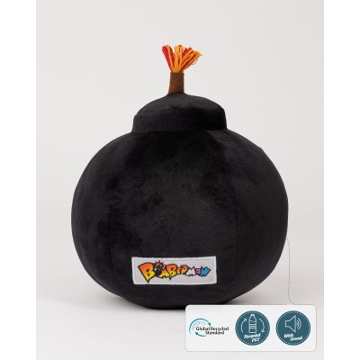 BOMBERMAN BOMB PLUSH WITH SOUND PELUCHE SONORO 30CM ITEMLAB