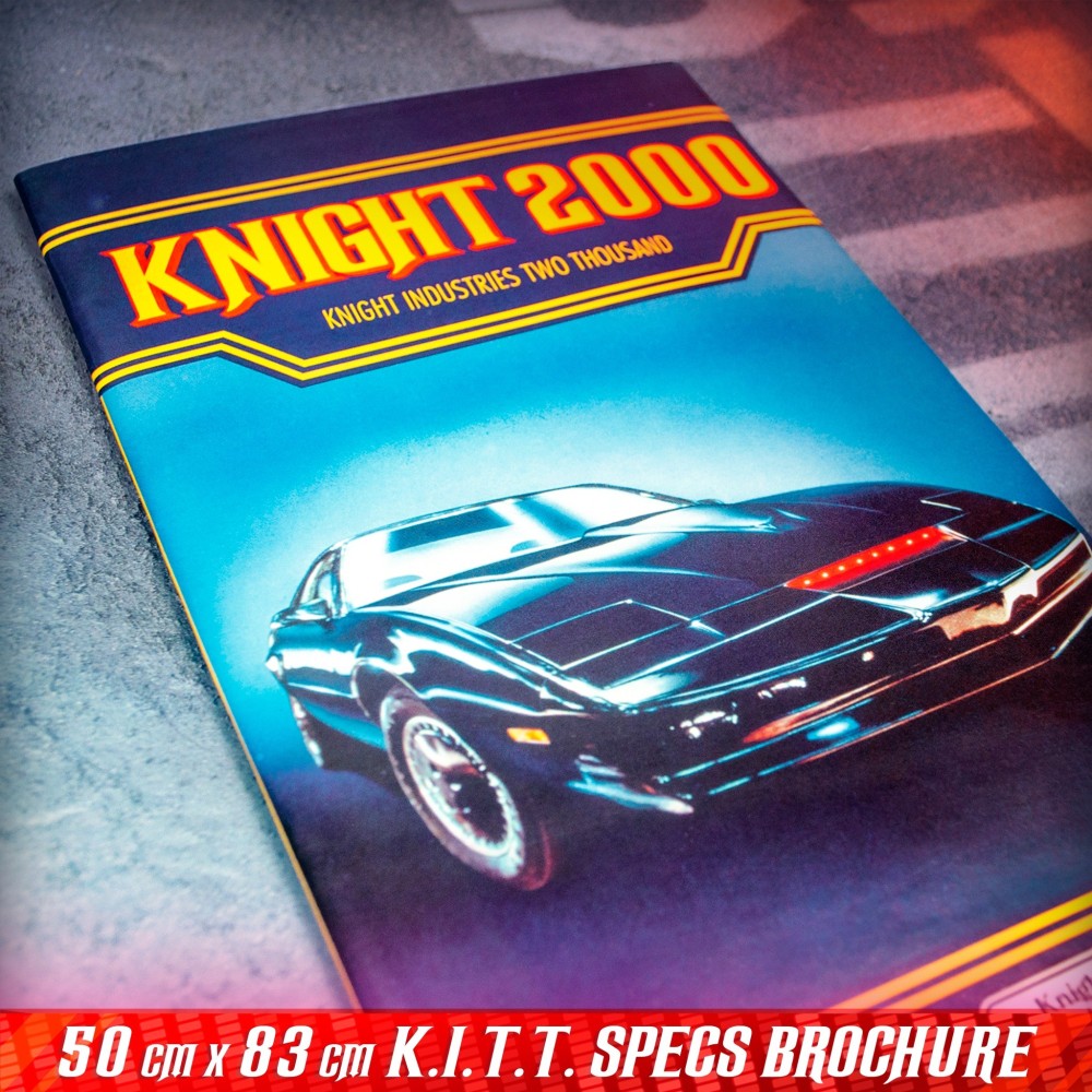 DOCTOR COLLECTOR KNIGHT RIDER FLAG AGENT KIT