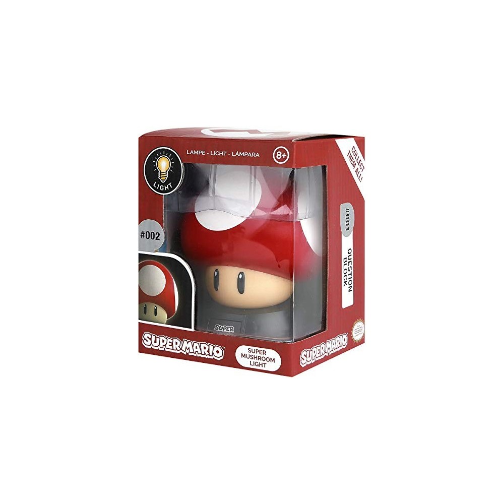 SUPER MARIO SUPER MUSHROOM LIGHT LAMPADA PALADONE PRODUCTS