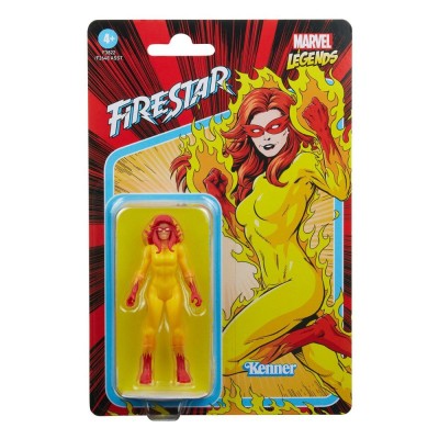 MARVEL LEGENDS RETRO COLLECTION FIRESTAR ACTION FIGURE HASBRO