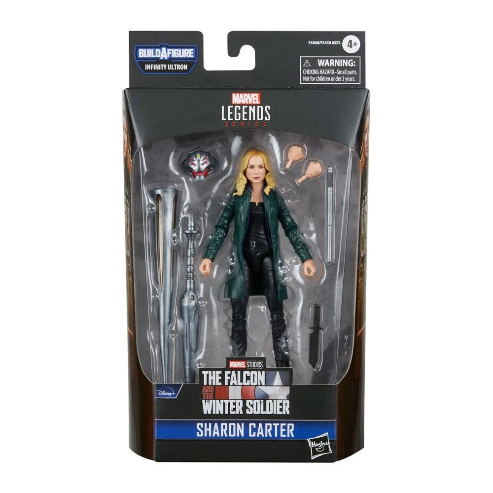 HASBRO MARVEL LEGENDS BAF ULTRON - SHARON CARTER ACTION FIGURE