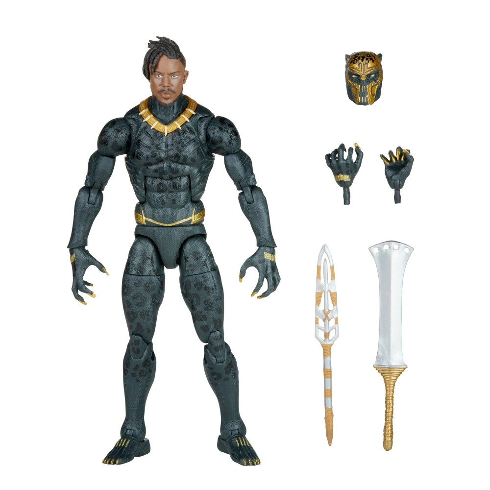 MARVEL LEGENDS LEGACY BLACK PANTHER KILLMONGER ACTION FIGURE HASBRO