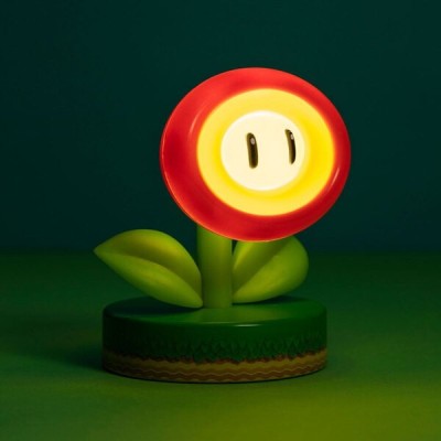 SUPER MARIO FIRE FLOWER ICONS LIGHT LAMPADA PALADONE PRODUCTS