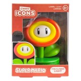 SUPER MARIO FIRE FLOWER ICONS LIGHT LAMPADA PALADONE PRODUCTS