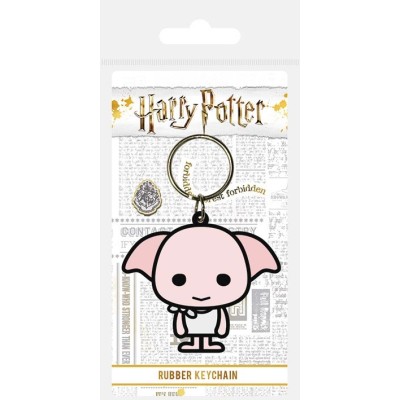 HARRY POTTER DOBBY CHIBI RUBBER KEYCHAIN PORTACHIAVI IN GOMMA PYRAMID INTERNATIONAL