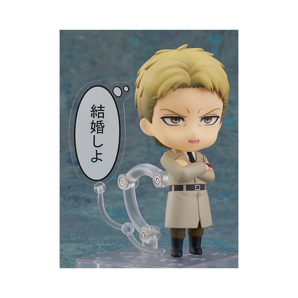 L'ATTACCO DEI GIGANTI REINER BRAUN NENDOROID ACTION FIGURE GOOD SMILE COMPANY