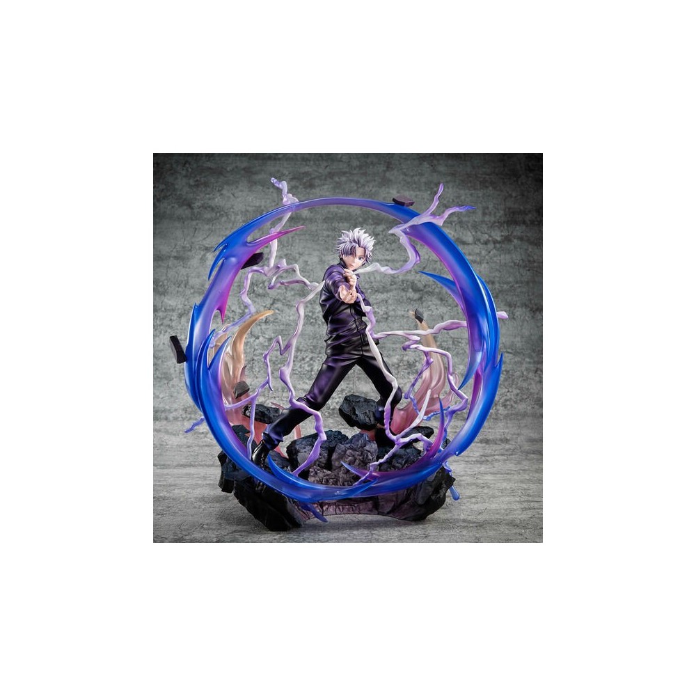 MEGAHOUSE JUJUTSU KAISEN SATORU GOJO MURASAKI STATUA