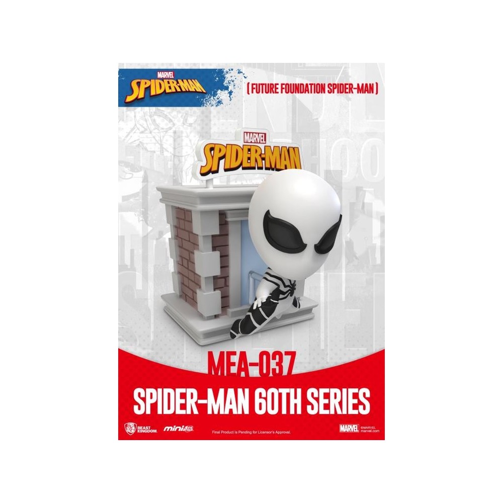 MARVEL COMICS SPIDER-MAN 60TH ANN. SET EGG ATTACK ACTION FIGURE BEAST KINGDOM