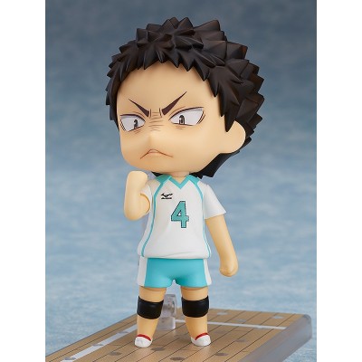 HAIKYU HAJIME IWAIZUMI NENDOROID ACTION FIGURE ORANGE ROUGE